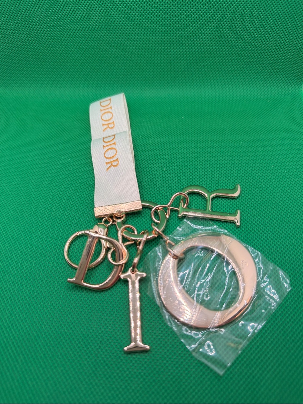 Dior Ribbon Key Ring